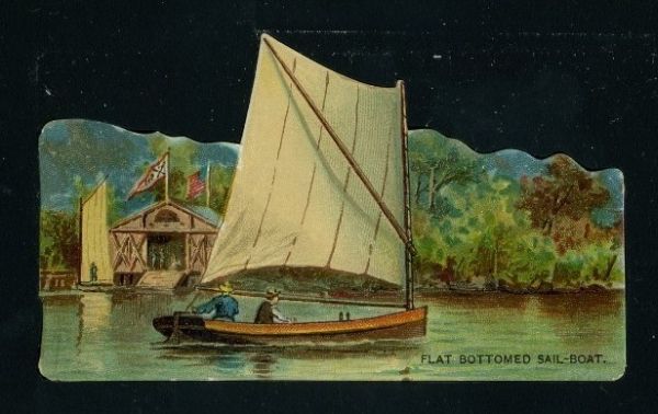 Flat Bottomed Sail-Boat